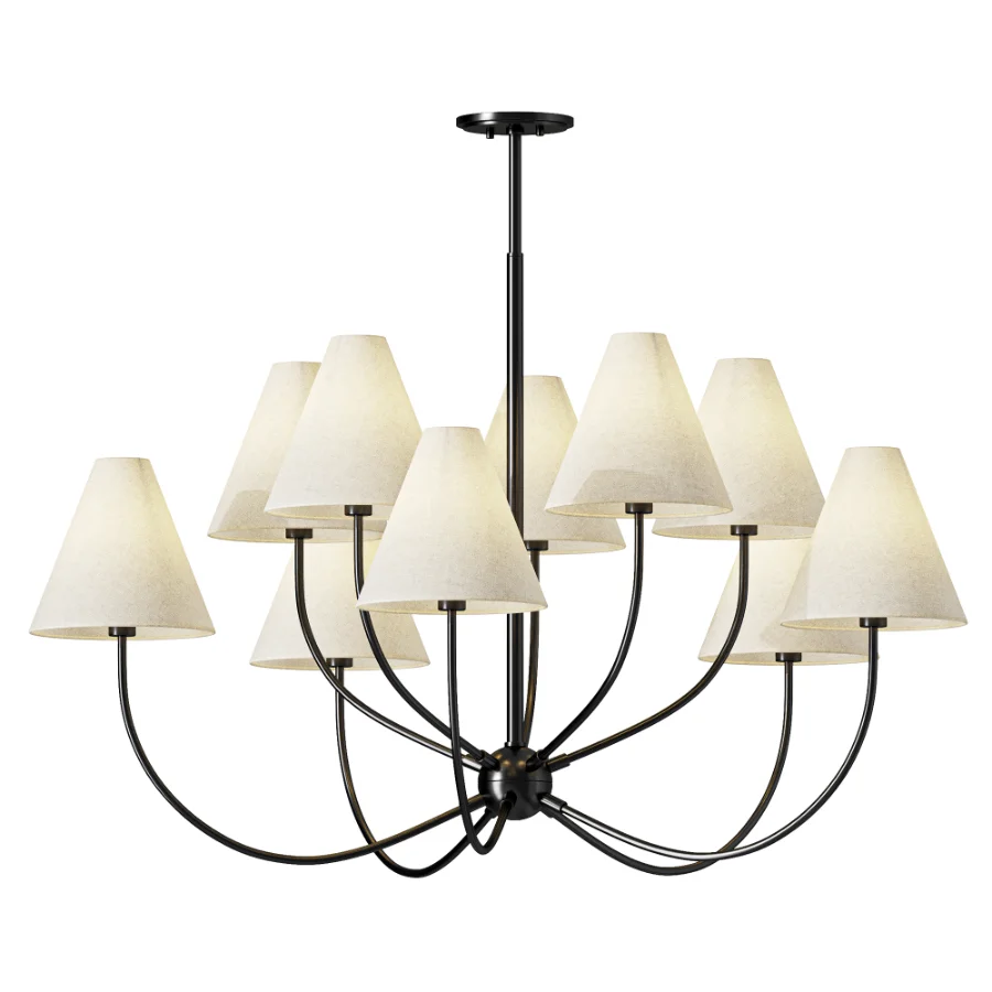 Yara 10 Light Chandelier Image 2