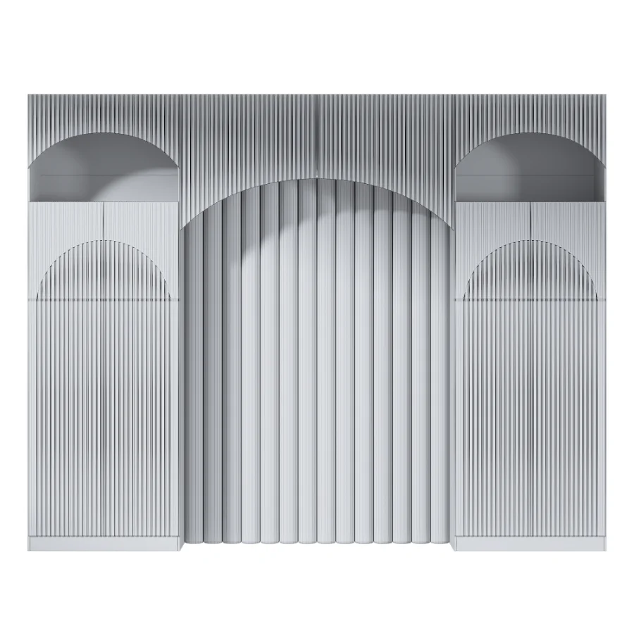 Clothes rack in a modern bedroom Image 6