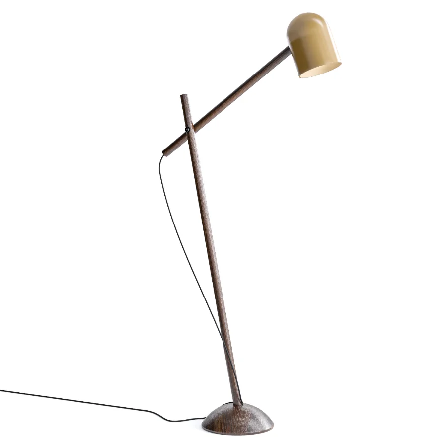 Led Steel Floor Lamp Image 2
