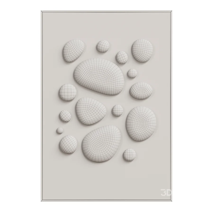 Chrome Bubble Wall Decor 16 Image 5