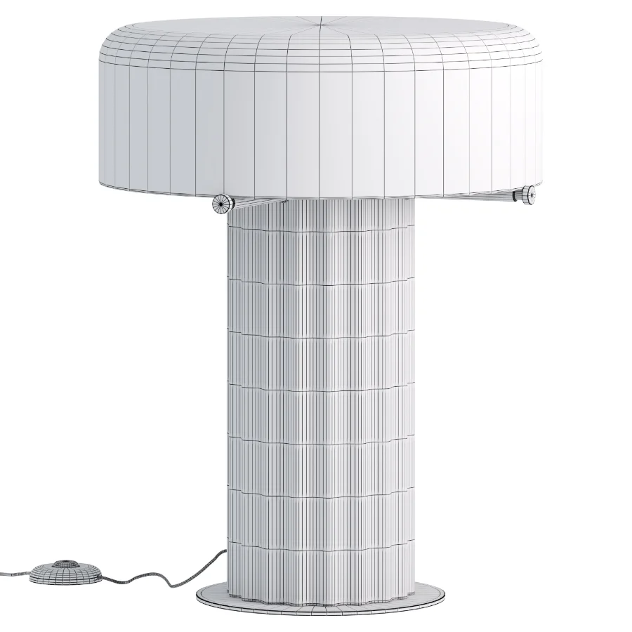 Linus Fluted Table Lamp Image 1