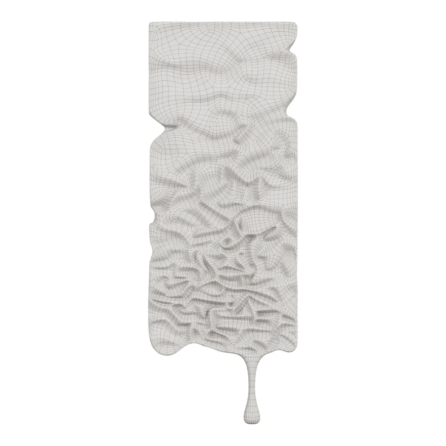 Molten Chrome Wall Decor Image 3