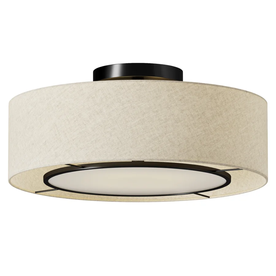 Atef Aprilann Semi Flush Mount Image 1