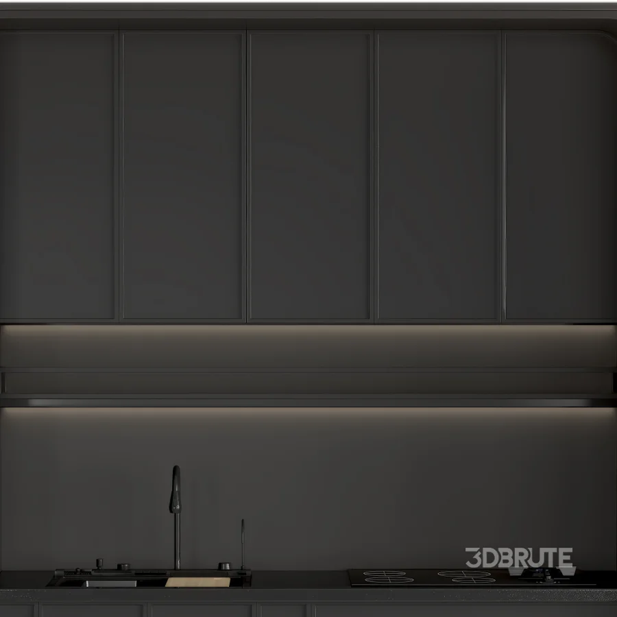Kitchen Furniture with Appliance Set 01 Image 5