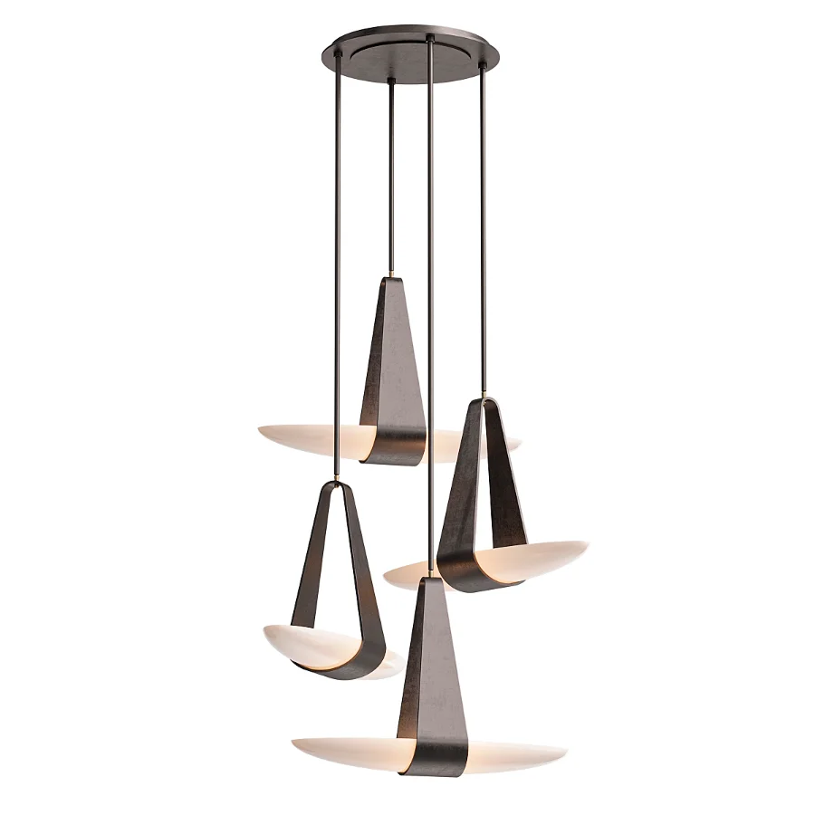 Sophia Chandelier by Hilliard 4 shapes Image 2