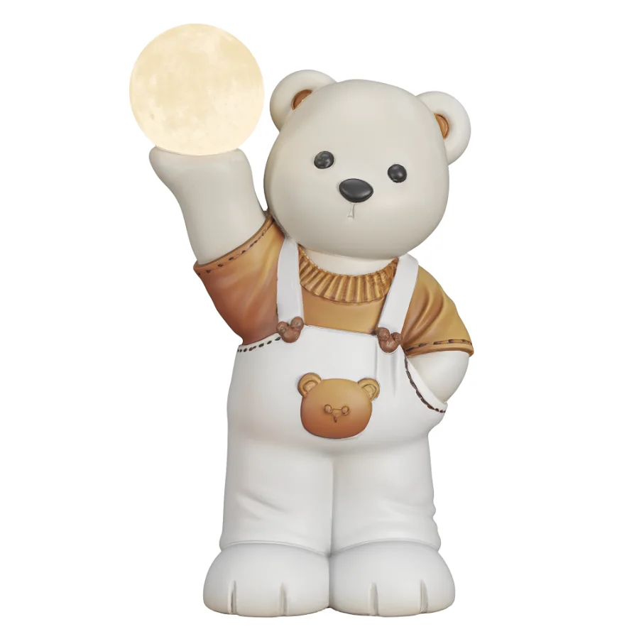 Nursery_Bear_moon_light_Kid_Room Image 1