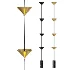 Antares Modern Minimalist LED Marble Metal Floor Lamp - Thumbnail 1