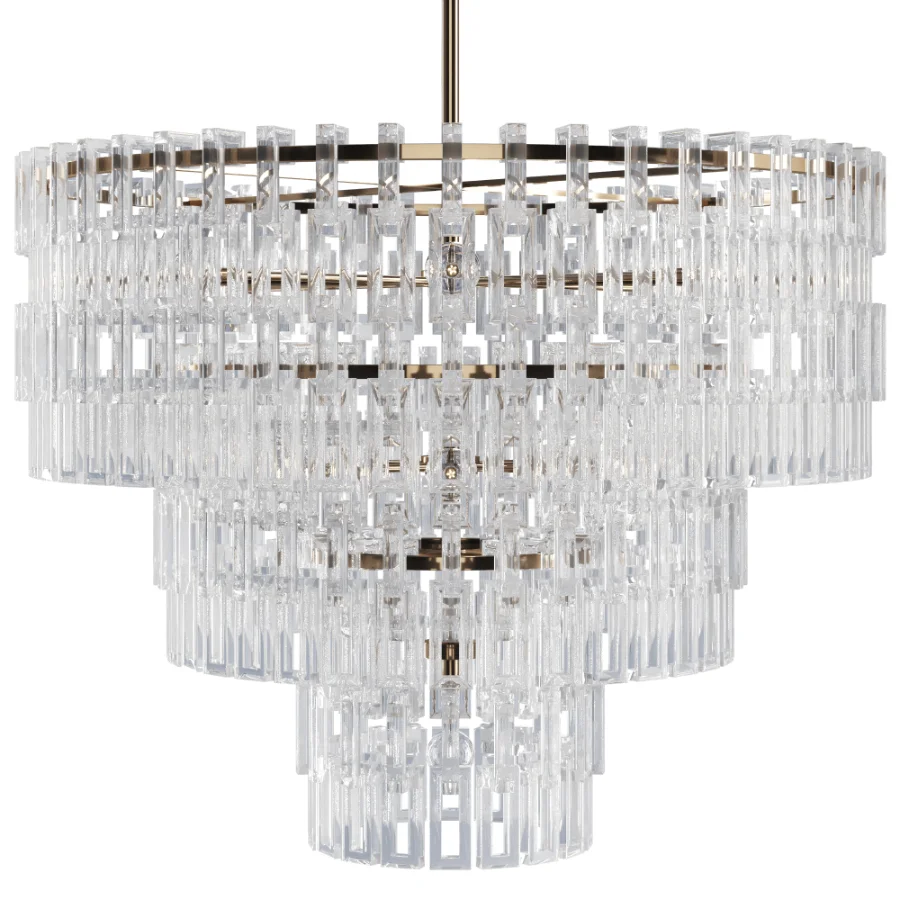 Crystal Chandelier Light 02 Image 2