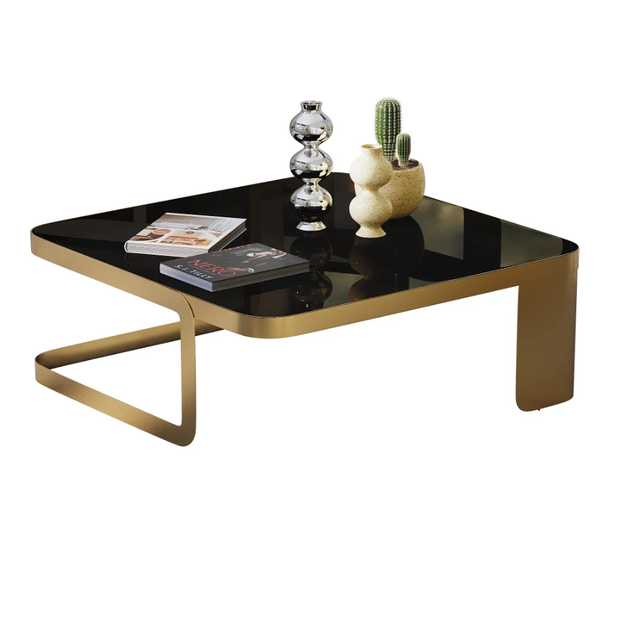 Matteo square coffee table and additional sets Image 1
