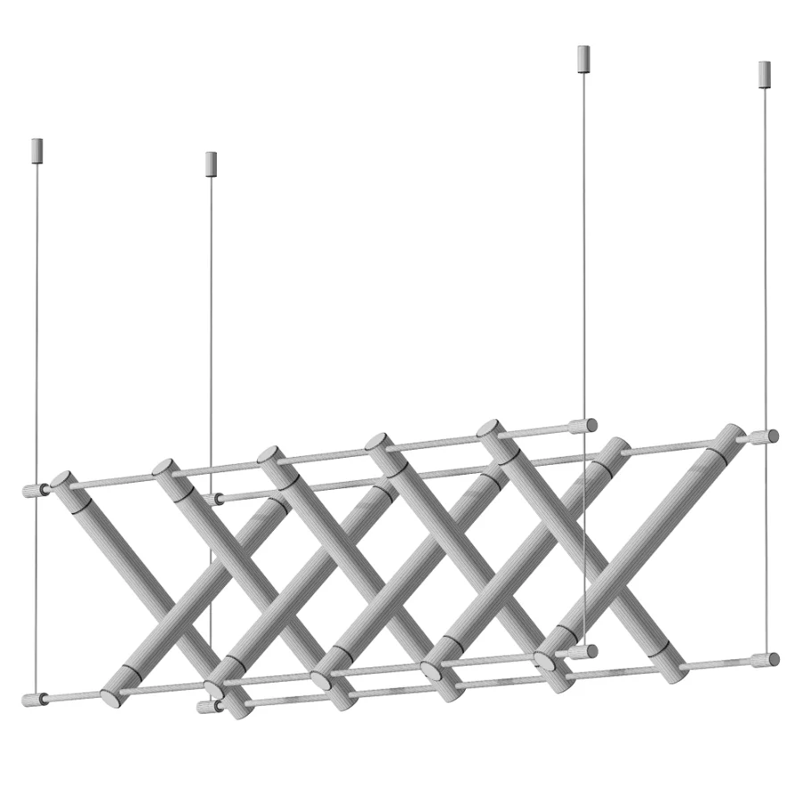 Biosag Lighting Maza Long Linear Chandelier Image 4