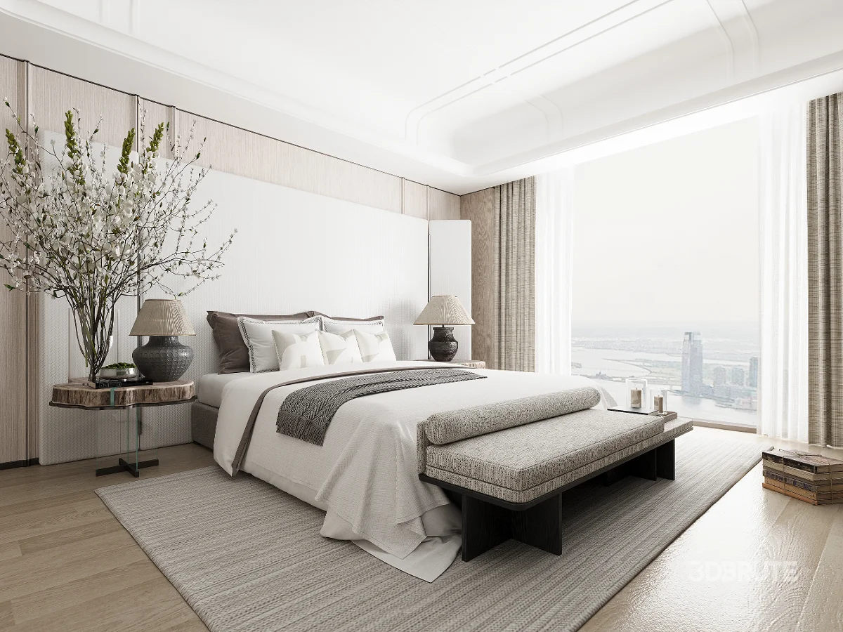 Modern bedroom Image 1