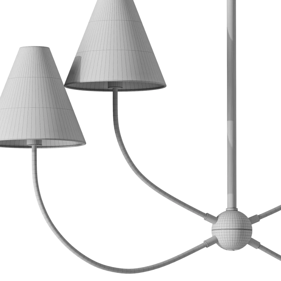 Yara 4 Light Linear Chandelier Image 4