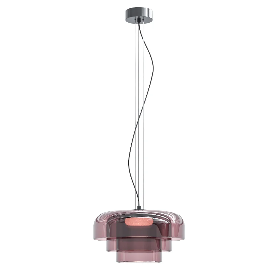 Nordic Designer Creative Medieval Glass Pendant Lights Image 1
