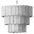 Houseof Amber Glass Tiered Chandelier - Thumbnail 3