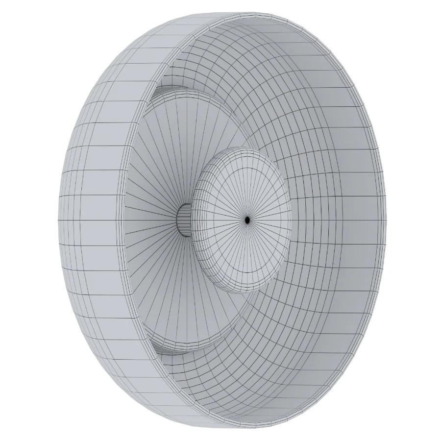 Mouth blown LED wall lamp Blossi Image 1