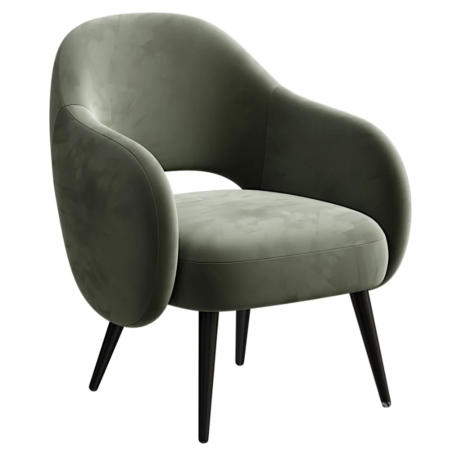Modern Brind Armchair Image 4