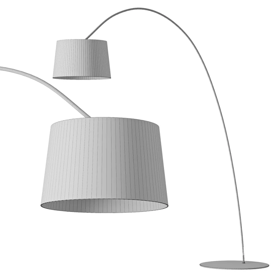 Twiggy Elle Floor Lamp Tunable White Black Image 3