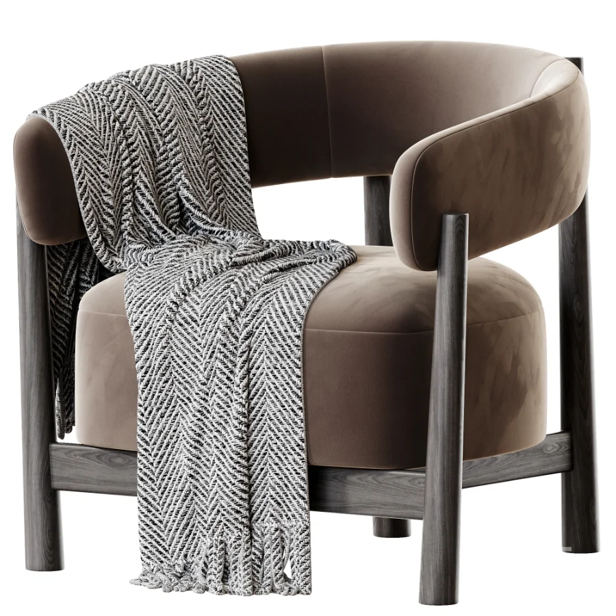 Dalya Armchair with Armrests Image 3