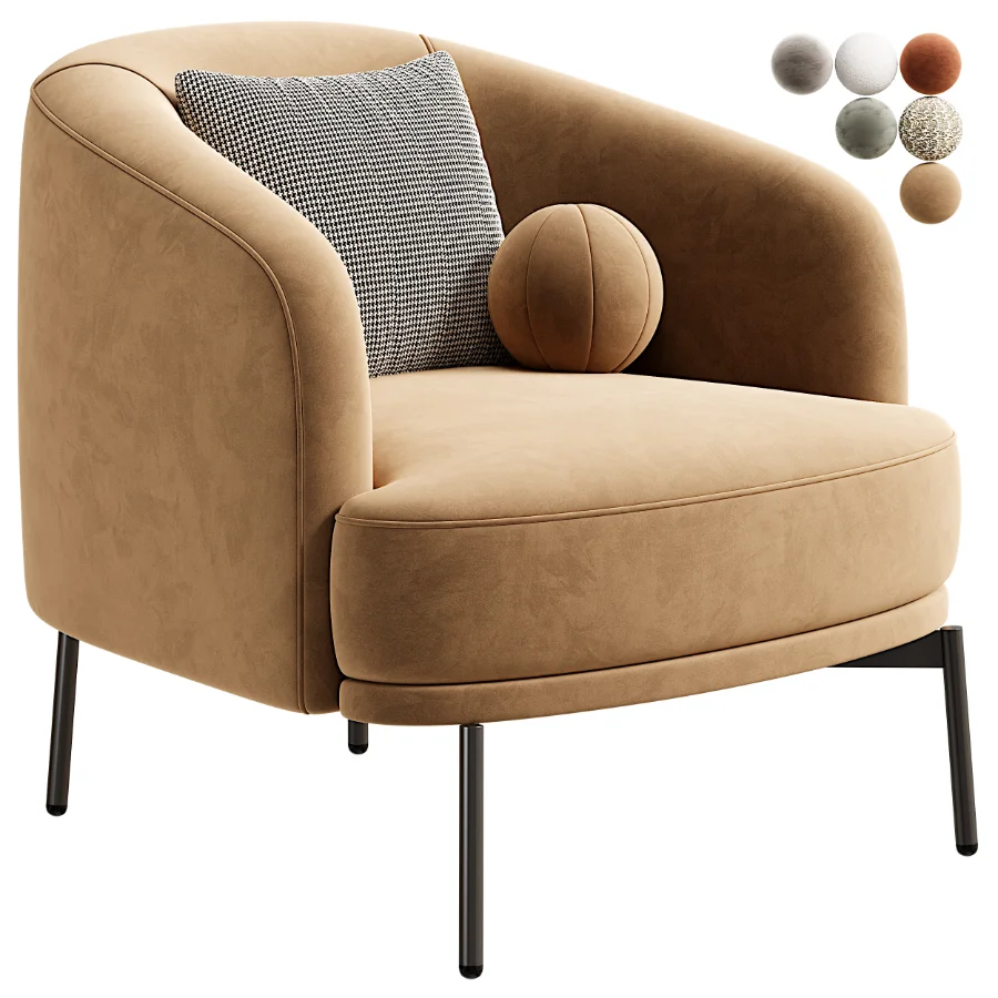 Kudo High Armchair Image 1