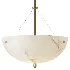 Heathfield Oren Alabaster Brass Pendant Lamp - Thumbnail 1