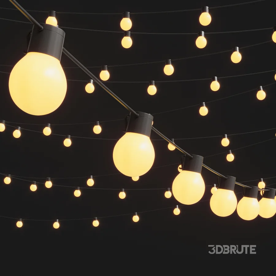 Outdoor String Lights 08 Image 1