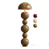 Bonbons Designer Floor Lamp Brown by Artefactoru - Thumbnail 3