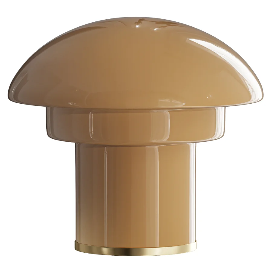 Glass table lamp Image 1