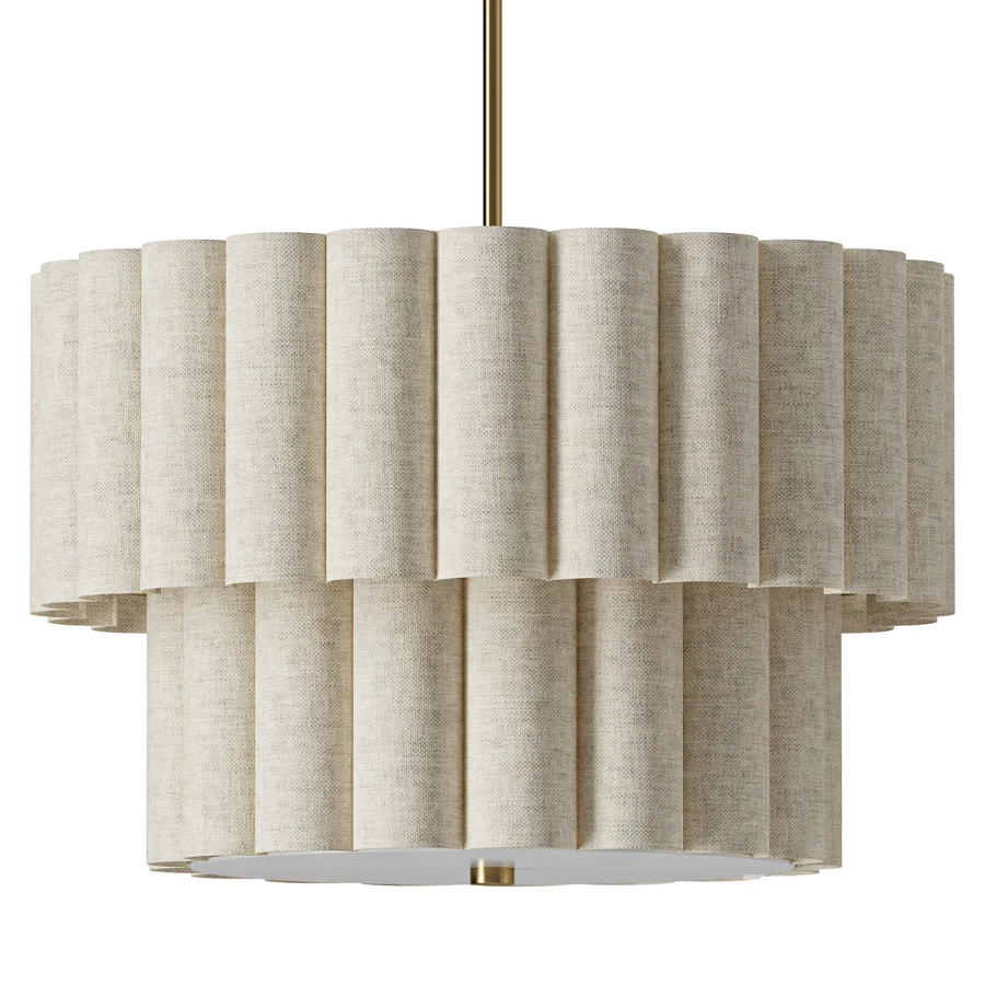 Dainolite Pacifica Aged Brass Pendant Image 4