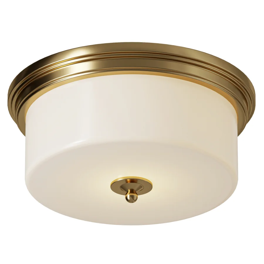 Dantone Home Alonzo Bronze Ceiling Lamp Image 1