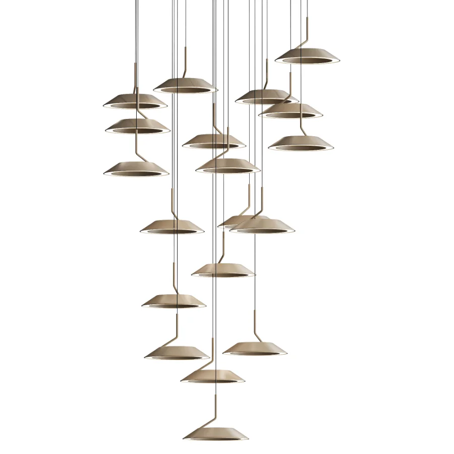 Royyo LED 19 Light Pendant Image 1