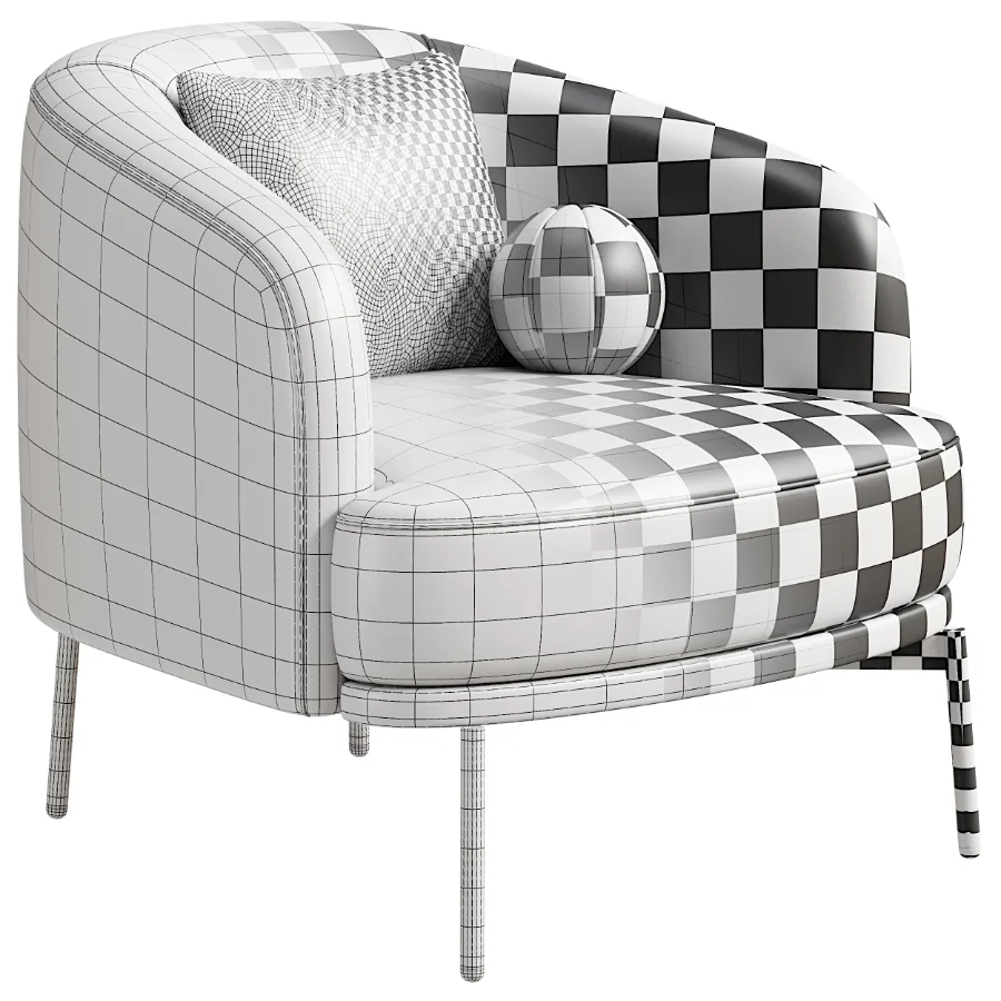 Kudo High Armchair Image 3