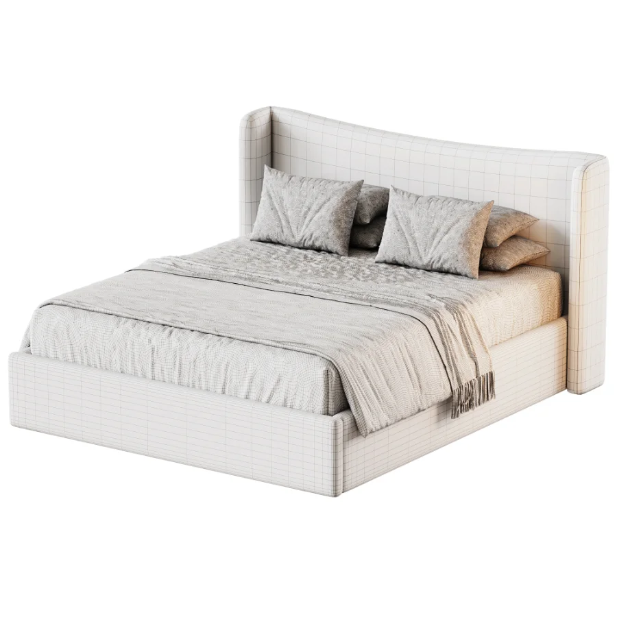 Kaufman Wood Plinth Shelter Bed Image 4