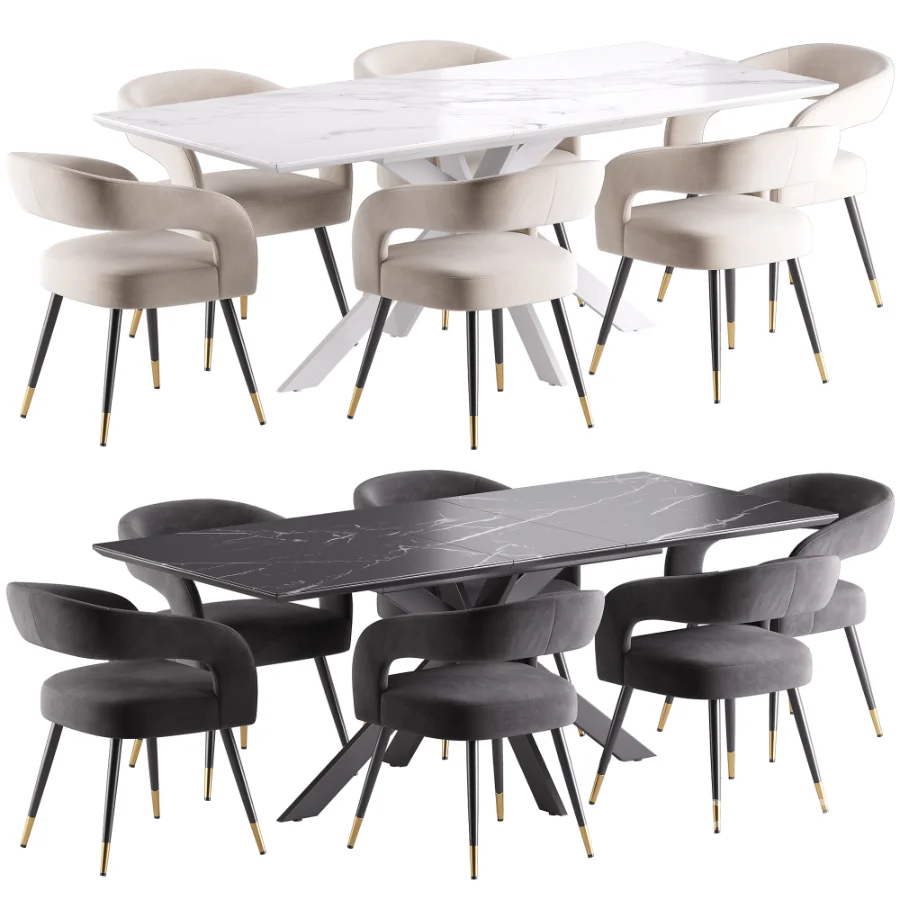 Laurel Chair Varden Table Image 1