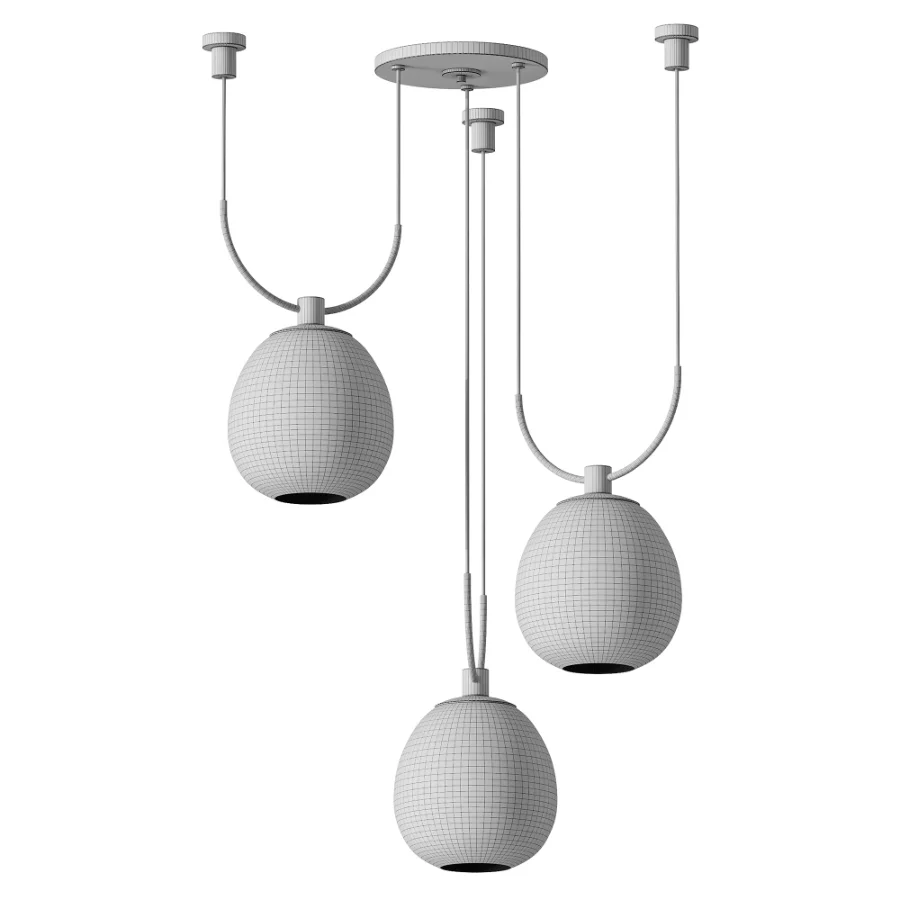 Orly 3 Light Swag Chandelier Image 3