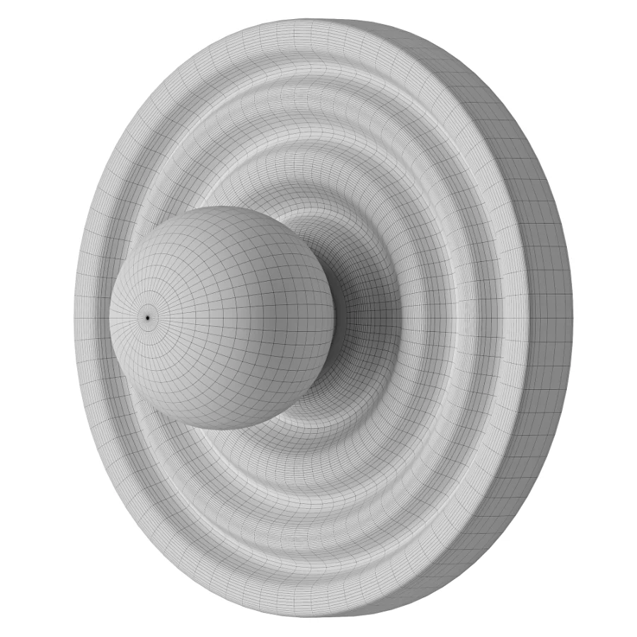 Radilum Grove Wood Glass Wall Lamp Image 3