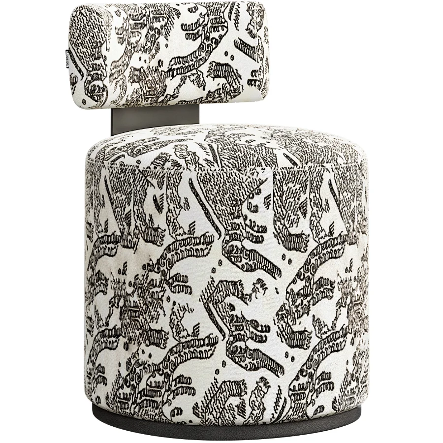 Modern Zammi Pouf Image 6