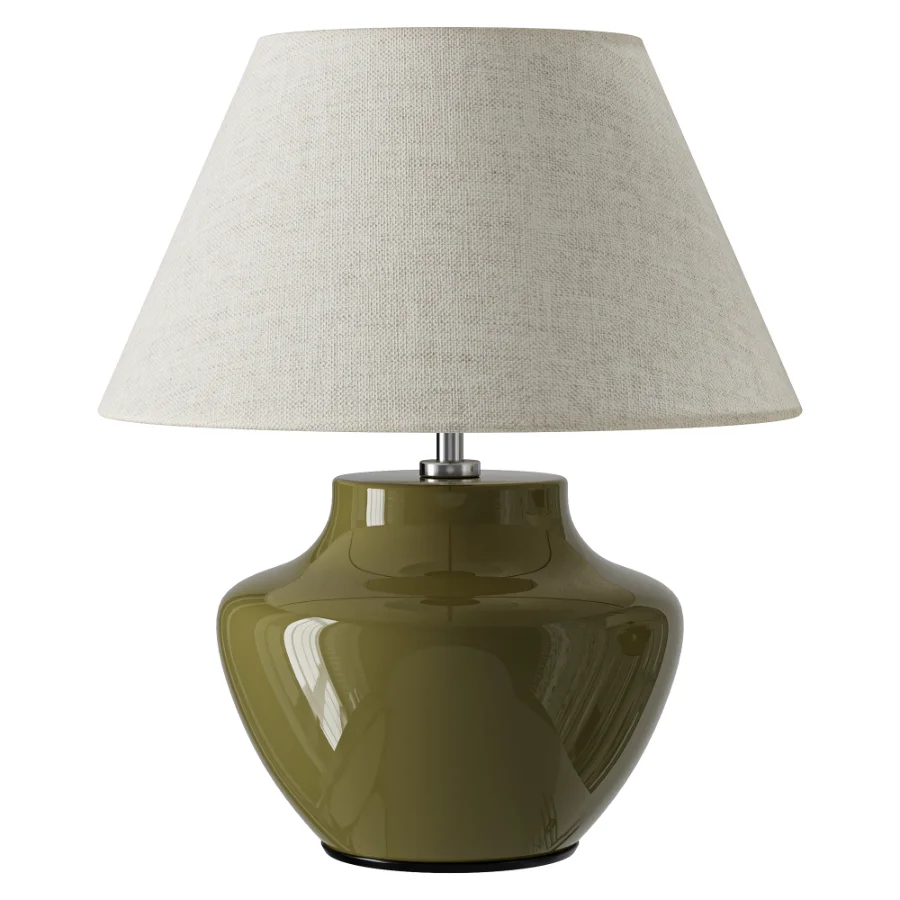 MarksSpencer Ceramic Urn Fabric Table Lamp Image 2