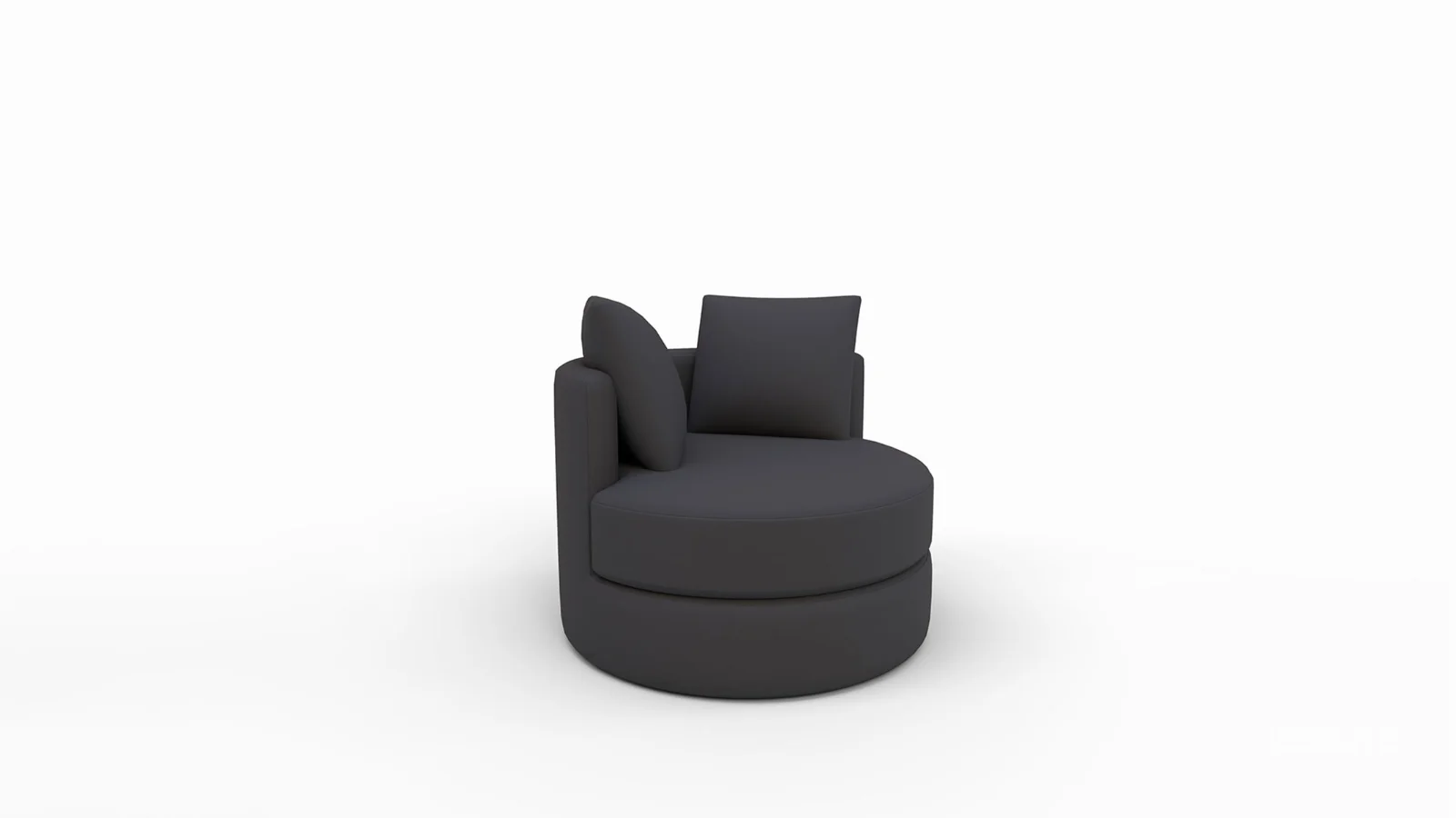 Balboa Upholstered Swivel Armchair Image 4