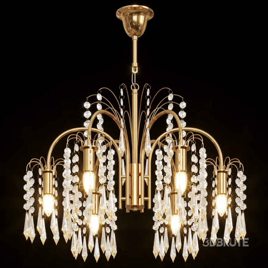 6 Hedas Isla Dawn Chandelier Image 2