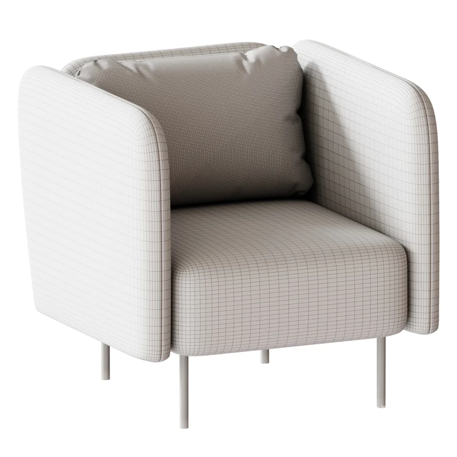 Orchet Velour Terracotta Armchair Image 6