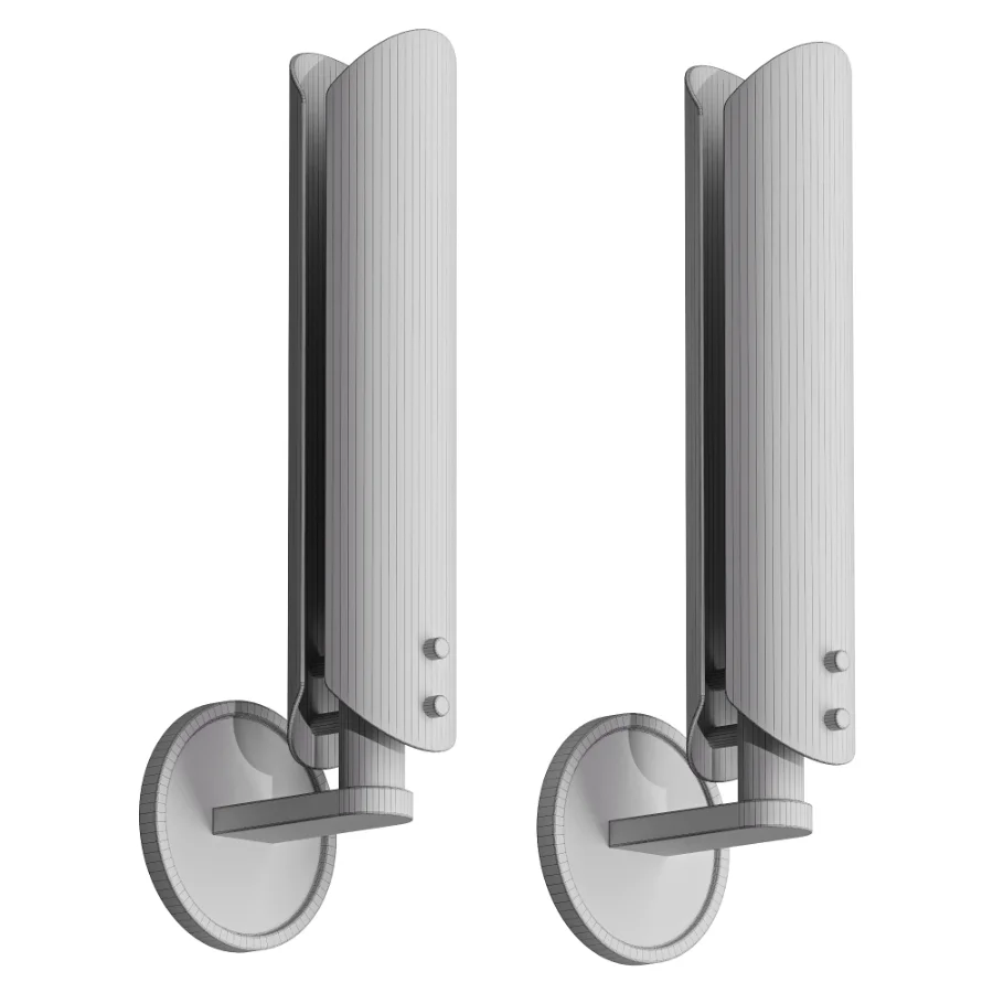 Alen White Glass Wall Sconce Image 3