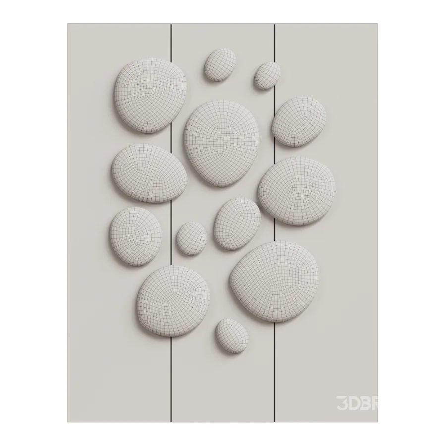 Chrome Bubble Wall Decor 10 Image 4