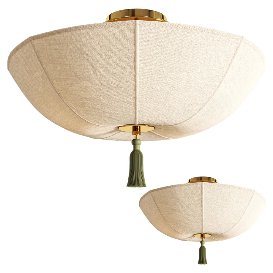 Bates 24 Semi Flush Ceiling Light Image 3