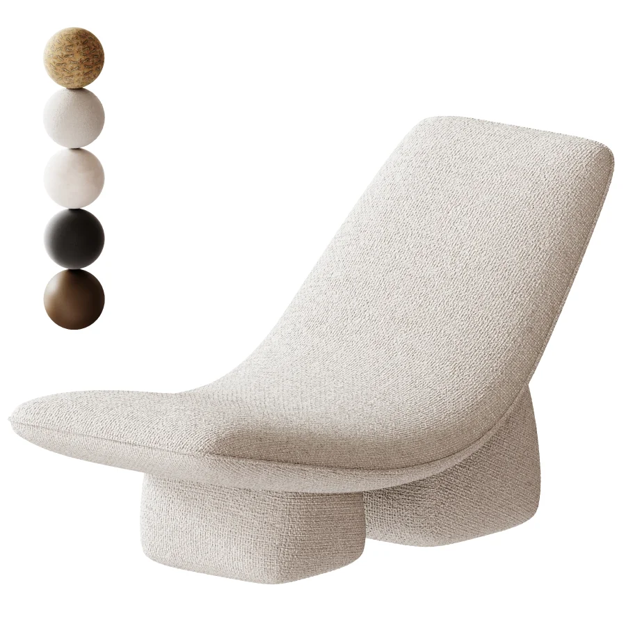 Elmart Interior Armchair Milky Image 4