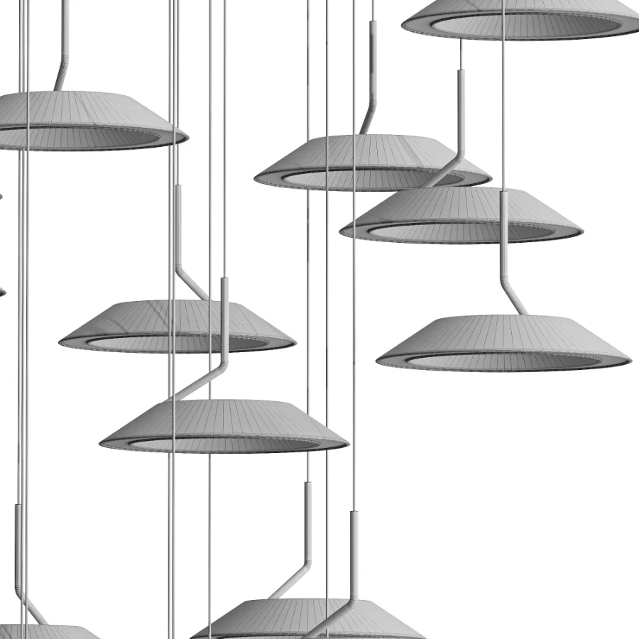 Royyo LED 19 Light Pendant Image 4