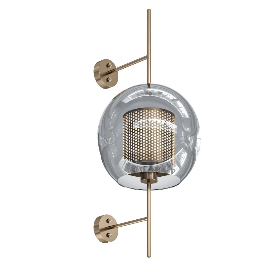 Chiswick Glass Wall Light Image 3