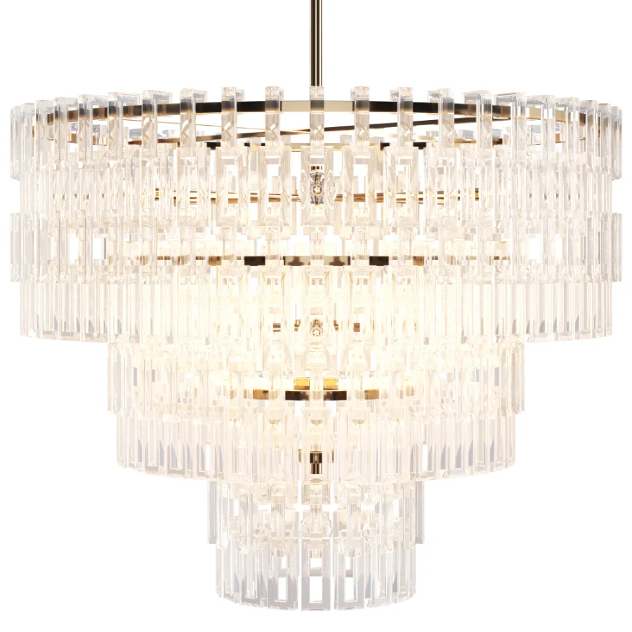 Crystal Chandelier Light 02 Image 1