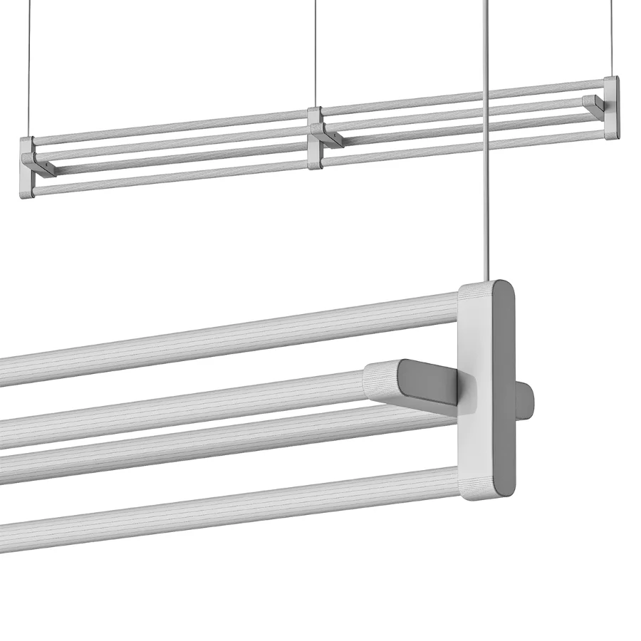 Lopher Contemporary Linear LED Pendant Image 3