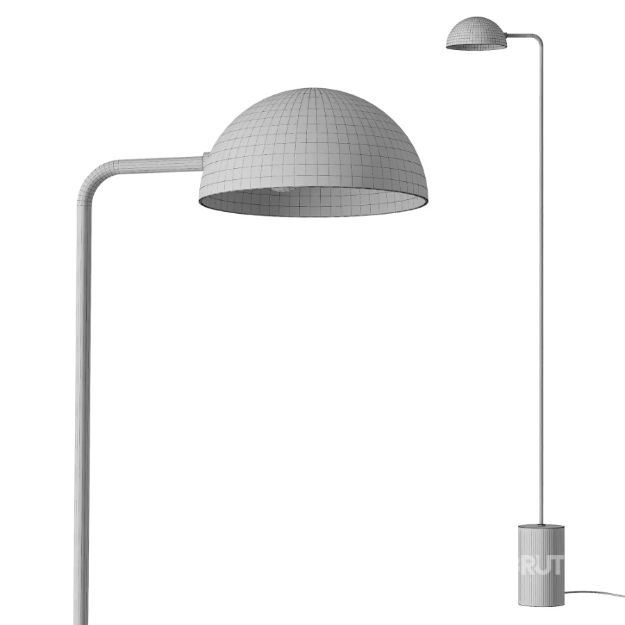 Dyberg Larsen Marble Floor Lamp Image 3