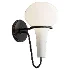 Hudson Valley Adams Corner Brass Glass Wall Sconce - Thumbnail 2